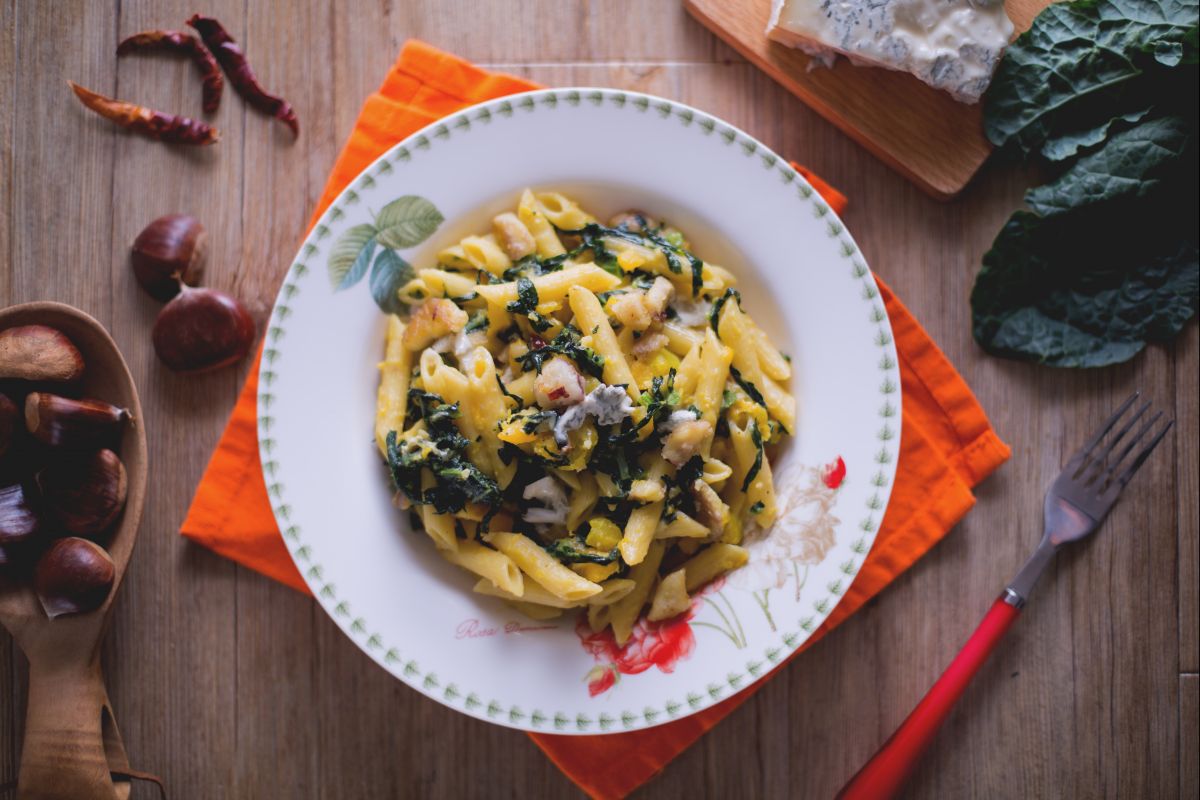 Herbstliche Pasta