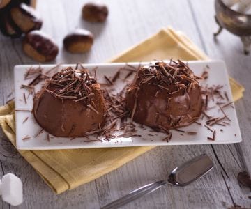 Maronenpudding