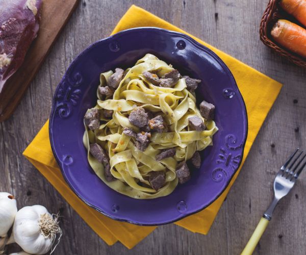 Tagliatelle mit Ente