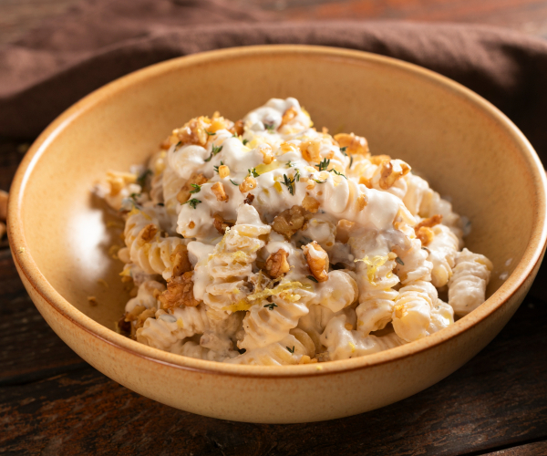 Pasta mit Ricotta und Walnüssen