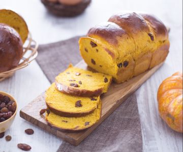 Kürbis-Brioche