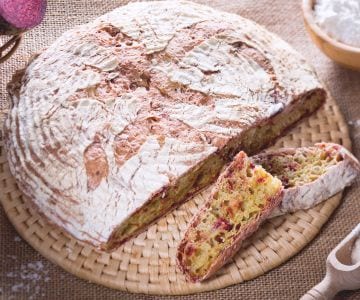Brot mit Rote Beete