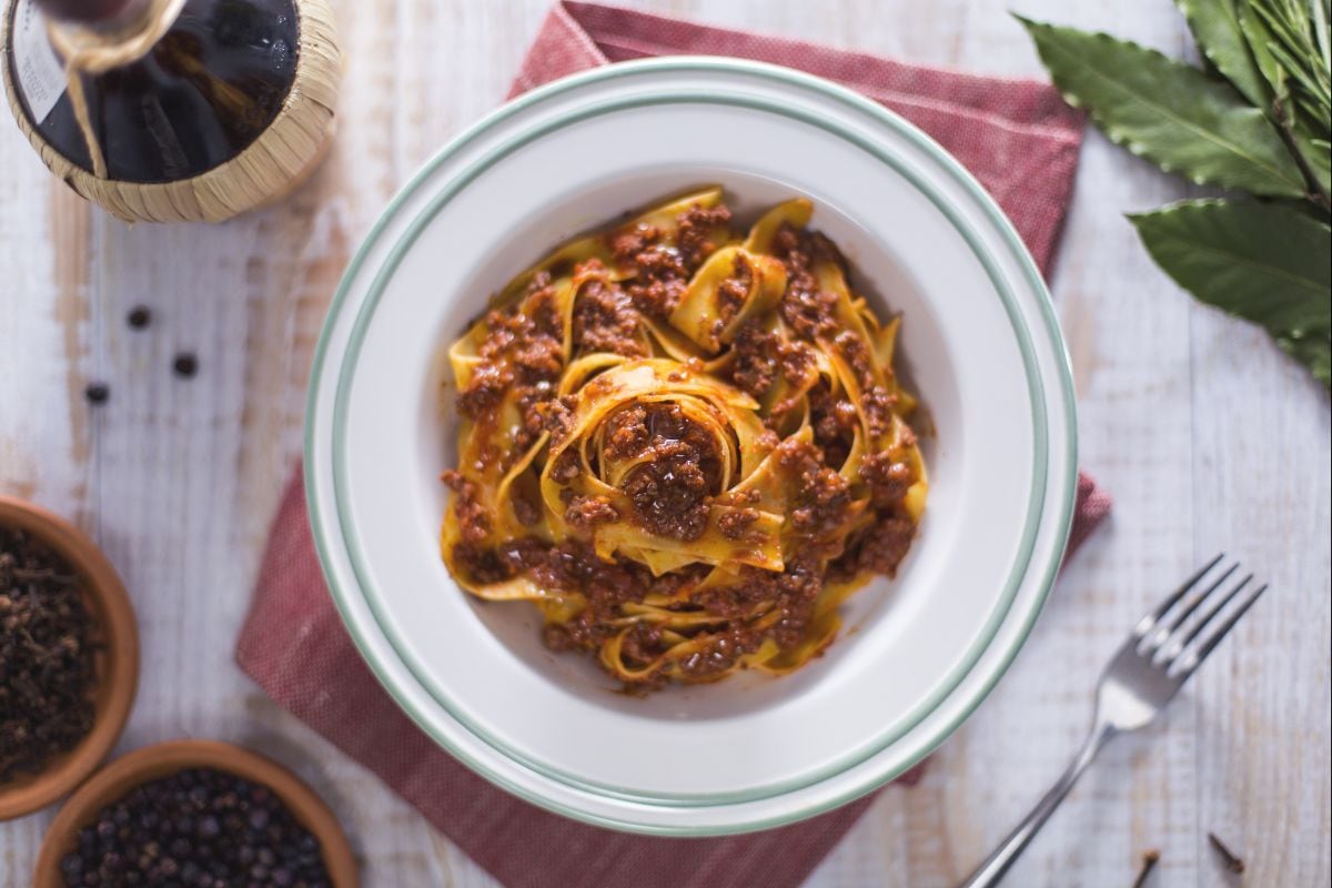 Pappardelle mit Rehfleischragout