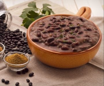 Bohnencreme (Frijoles Refritos)