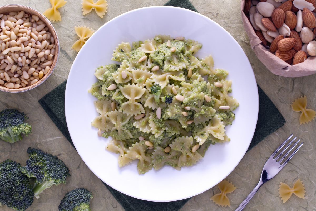 Pasta mit Brokkoli-Pesto
