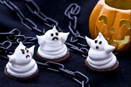 Marshmallow-Geister