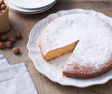 Haselnusskuchen