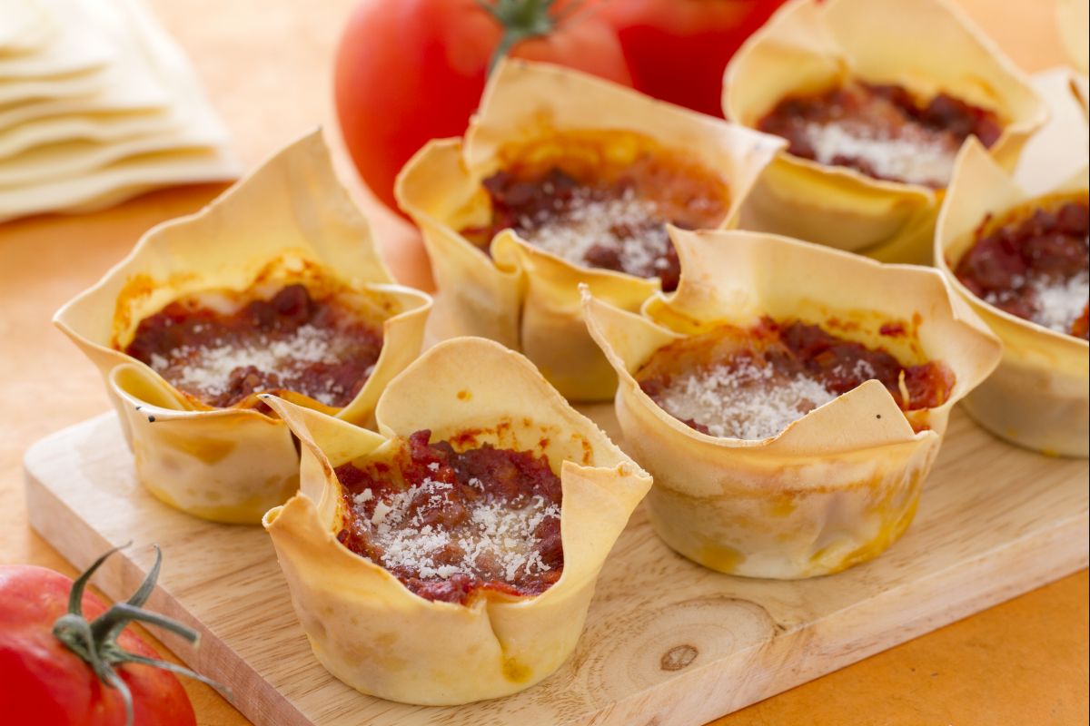 Lasagne-Cupcakes