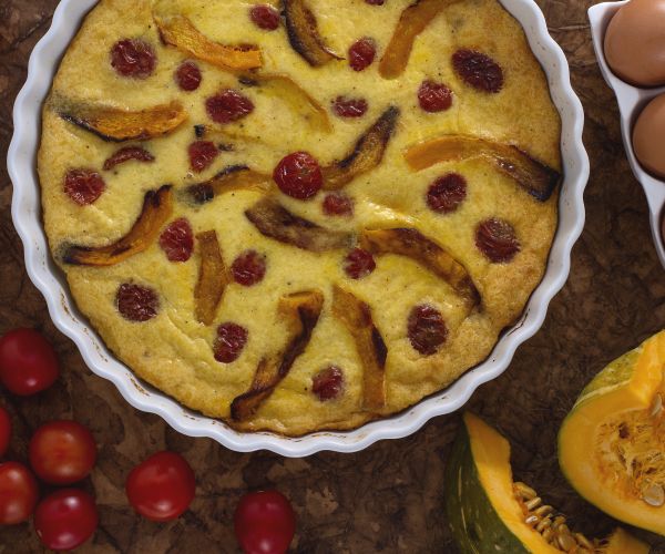 Herzhafter Clafoutis