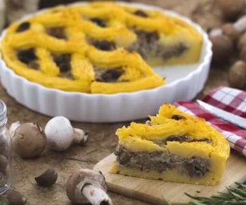 Herzhafte Polenta-Torte