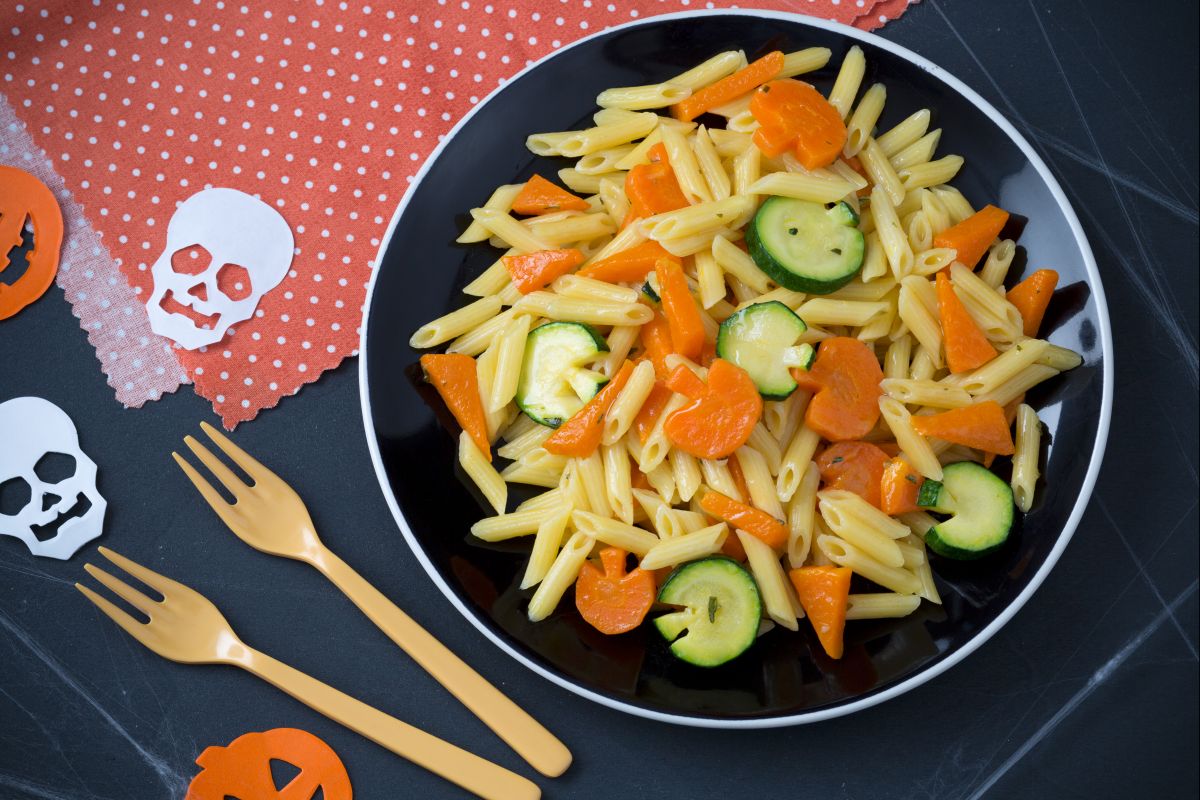 Pasta mit Kürbissen