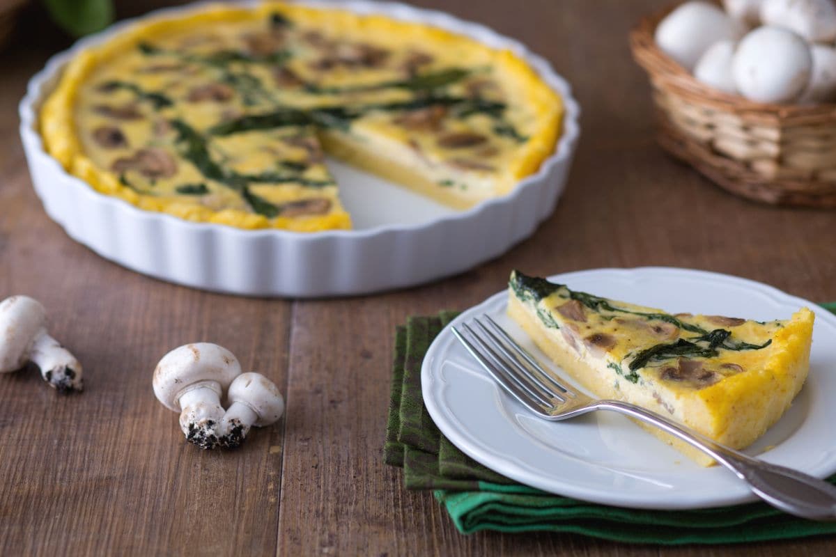 Polenta-Quiche