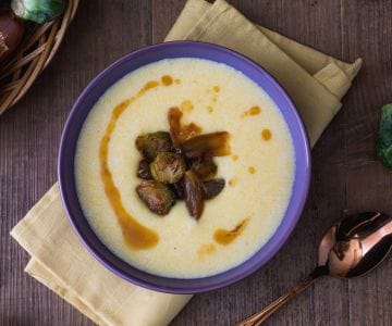 Cremesuppe aus Polenta