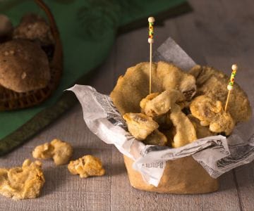 Frittierte Pilze