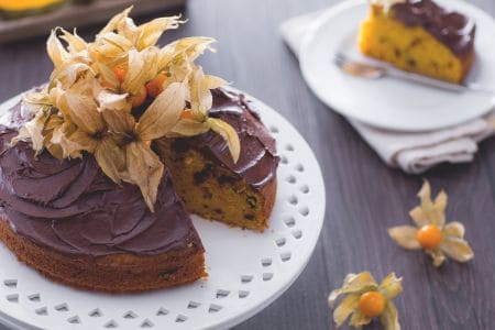 Kürbis-Schokoladenkuchen