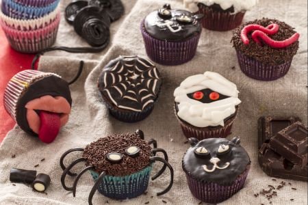 Monströse Halloween-Cupcakes