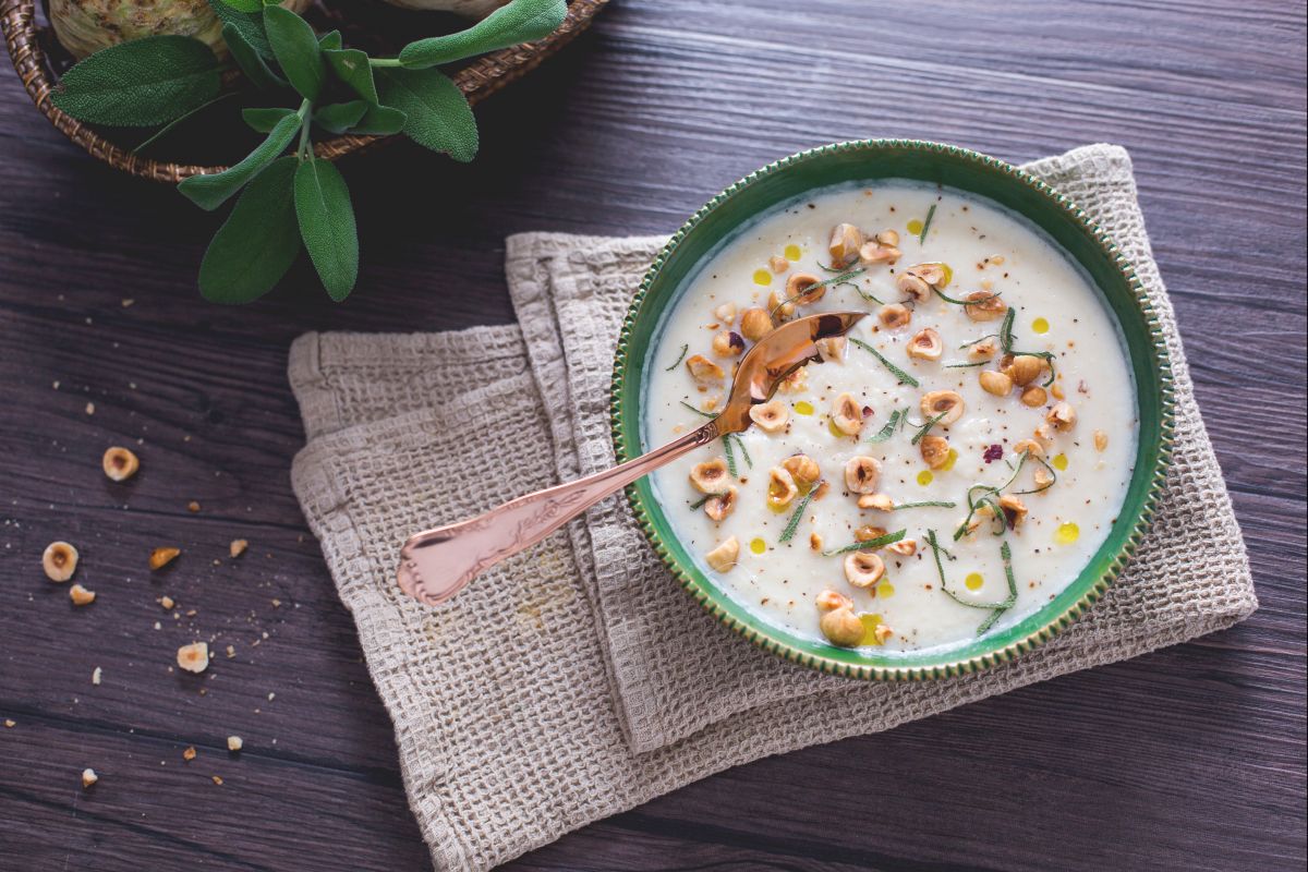 Selleriecremesuppe
