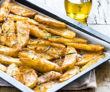 Ofenkartoffeln mit Schale