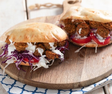 Pita mit Falafel
