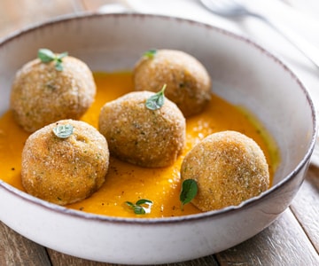 Cremige vegane Frikadellen