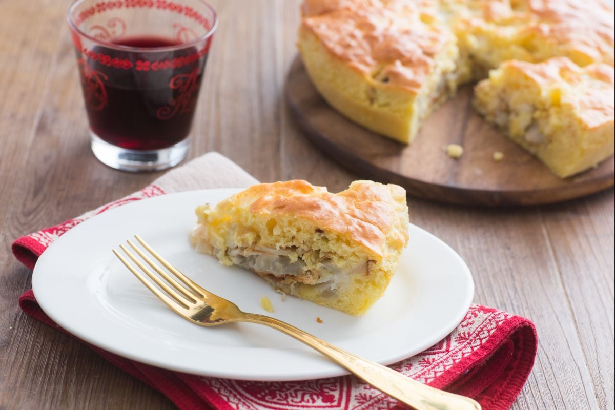 Herzhafte Fencheltorte