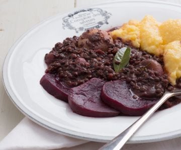 Roterüben-Linsen-Eintopf