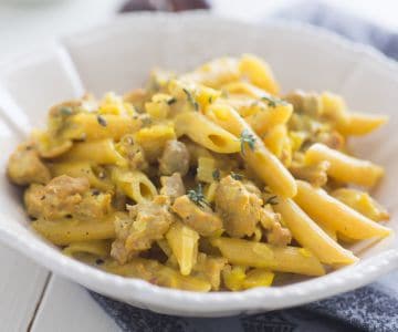 Pasta mit Lamm-Ragout und Kastanien