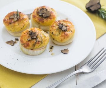 Gefüllte Zwiebeln mit Trüffel