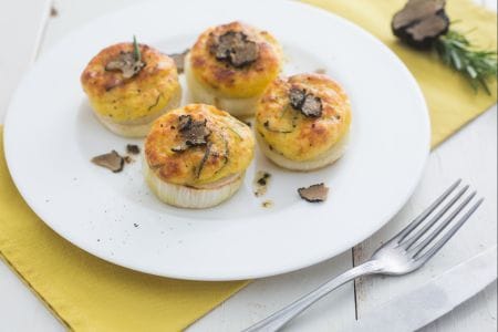 Gefüllte Zwiebeln mit Trüffel