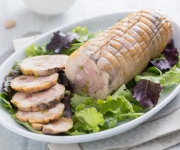 Galantine von Perlhuhn