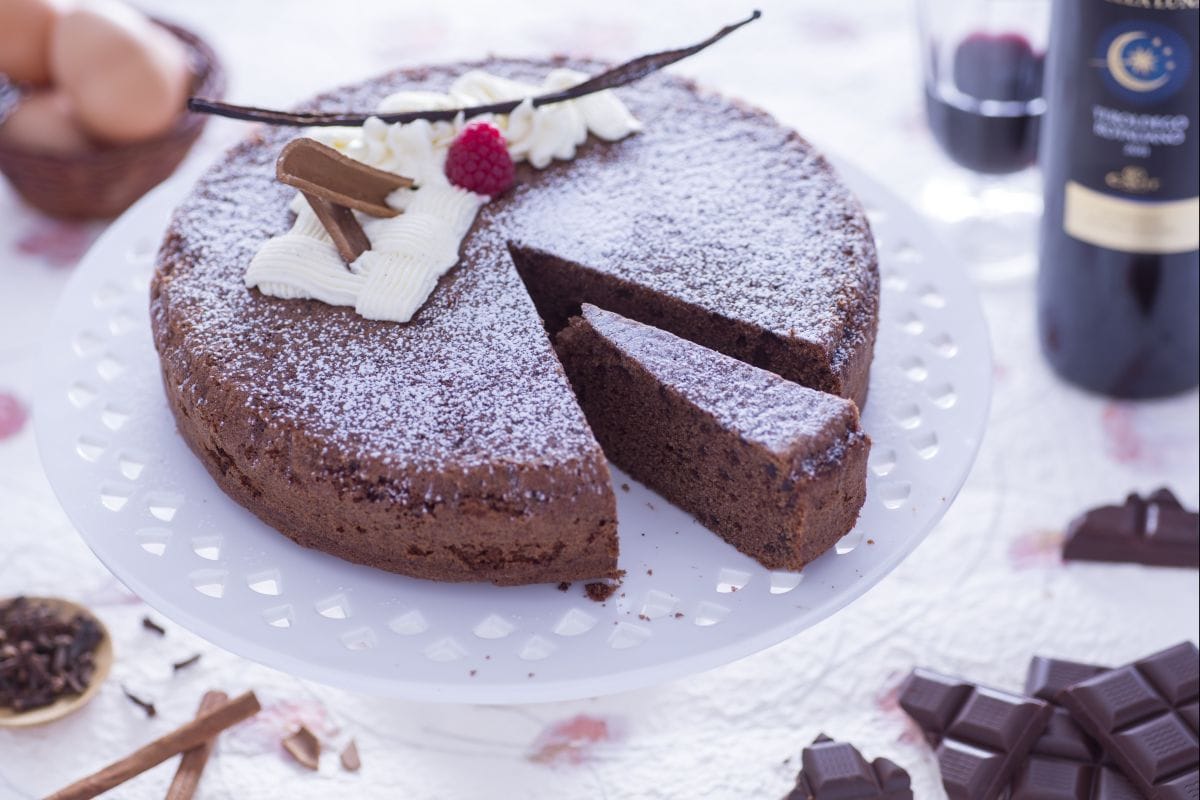 Rotweinkuchen