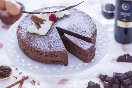 Rotweinkuchen