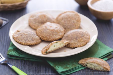 Tirtlan mit Kartoffeln und Ricotta