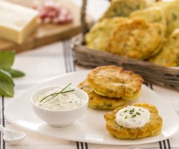 Herzhafte Kräuterpfannkuchen