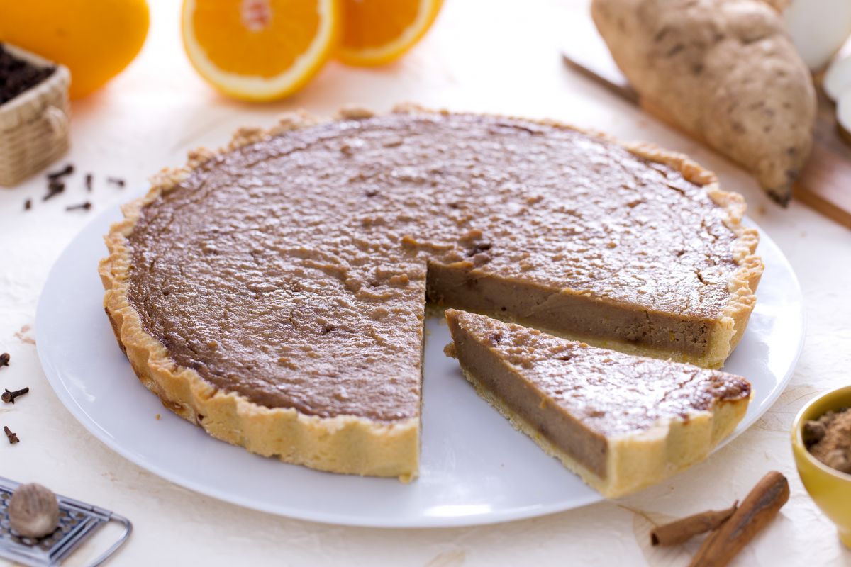 Süßkartoffelkuchen