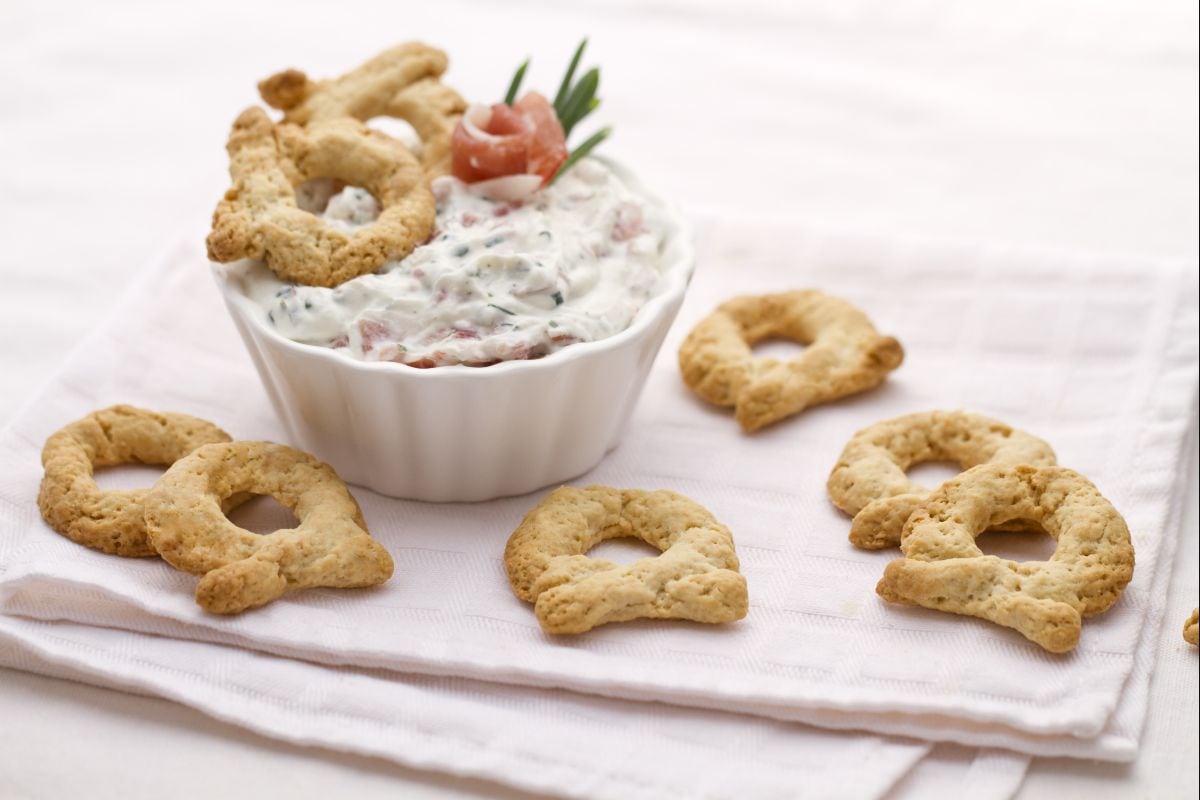 Torcelli mit Ricotta und Capocollo