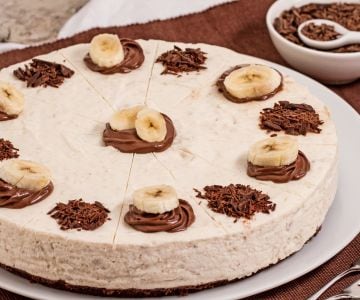 Bananen-Schokoladen-Cheesecake