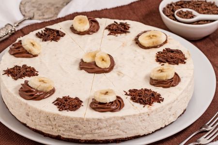 Bananen-Schokoladen-Cheesecake