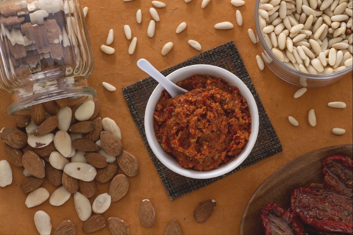 Getrocknete Tomaten Pesto