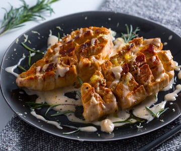 Cremiges Hähnchenbrustfilet