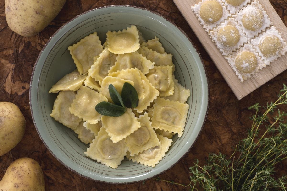 Kartoffelravioli