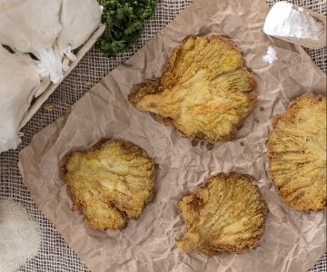 Pleurotus-Schnitzel