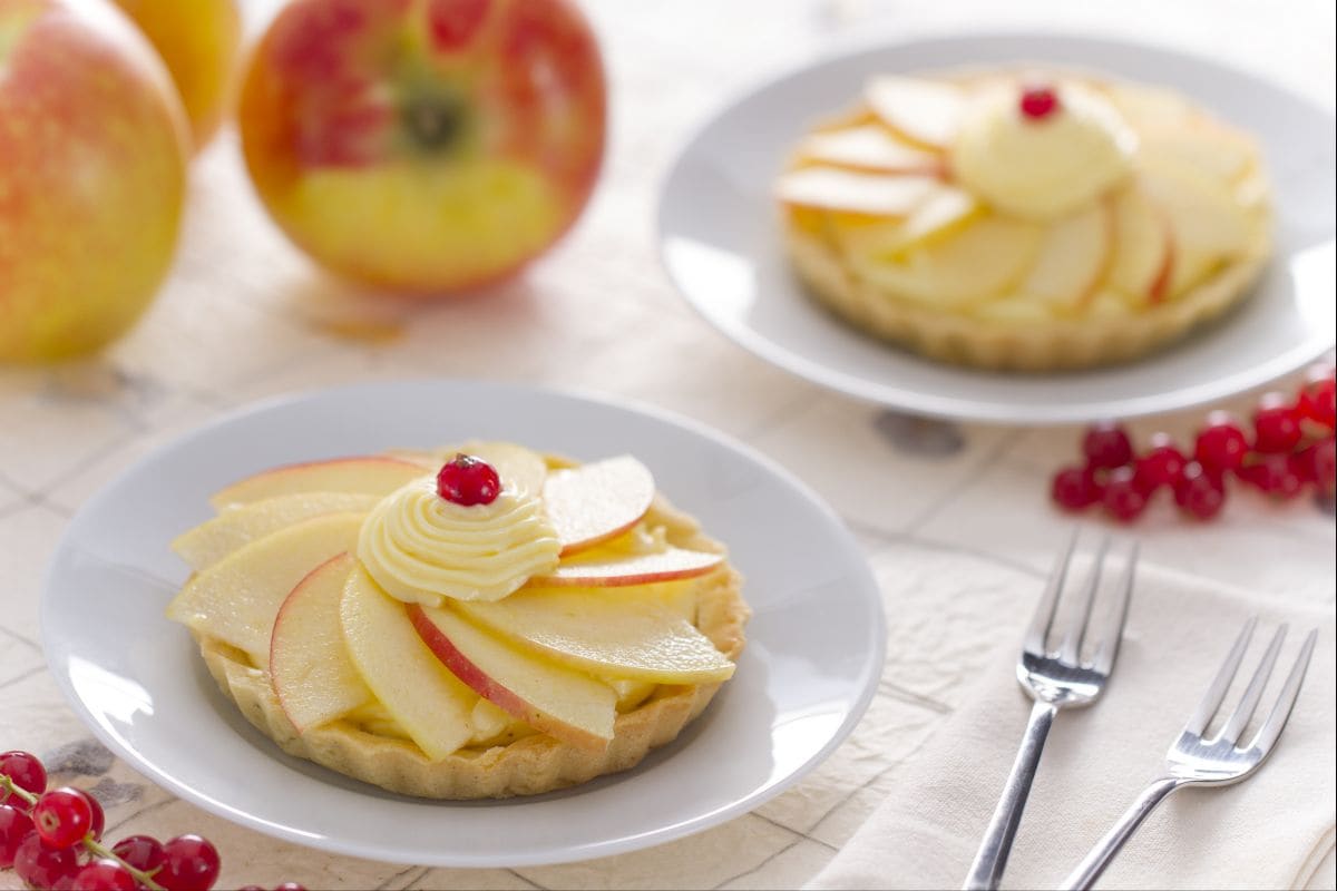 Apfel- und Zimttörtchen