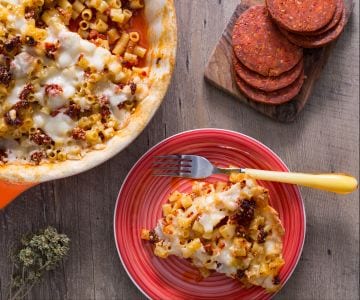 Timballo 'Nduja und Cacio Silano