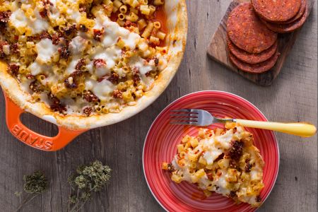 Timballo 'Nduja und Cacio Silano