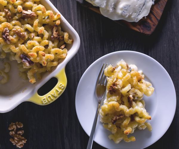 Ofenüberbackene Gorgonzola-Pasta