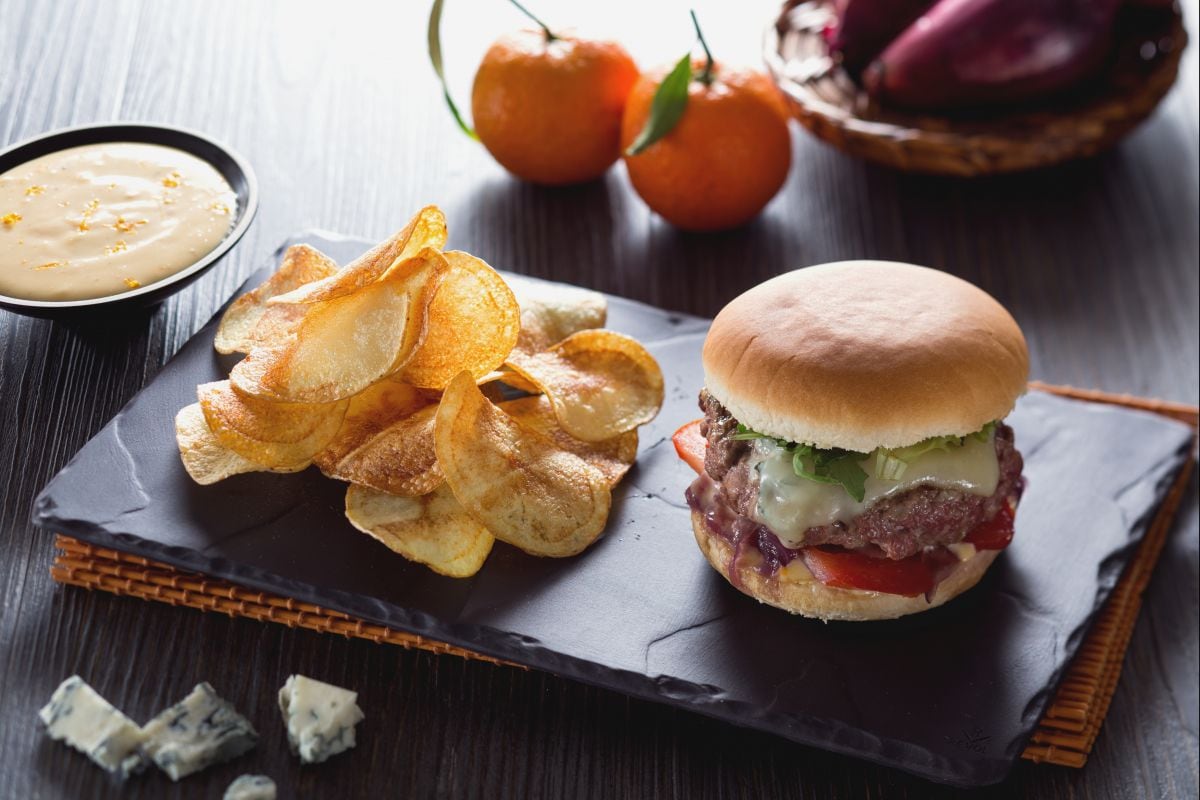 Enten-Burger mit Zitrus-Mayonnaise