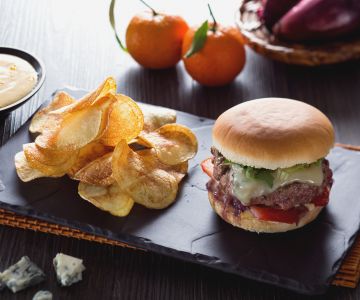 Enten-Burger mit Zitrus-Mayonnaise