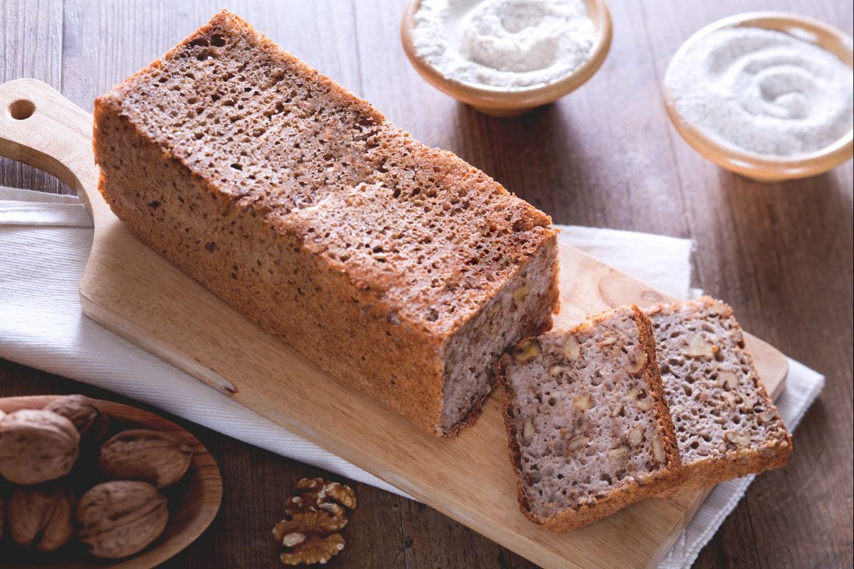 Glutenfreies Walnussbrot