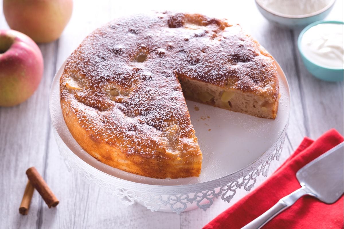 Joghurt-Apfel-Kuchen ohne Eier